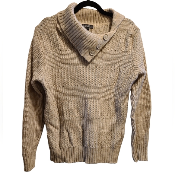 Nicole Miller acrylic/wool chunky knit sweater - Picture 1 of 5